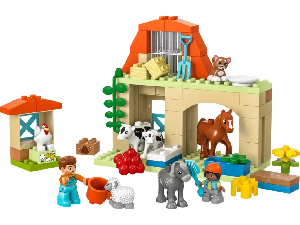 LEGO® Duplo®. Opieka nad zwierzętami na farmie 10416 - tantis.pl