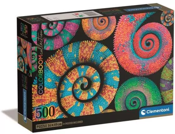 Puzzle 500 Compact Curly Tails - tantis.pl
