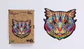 Puzzle drewniane eko 22 A4. Kotek Murkotek - tantis.pl