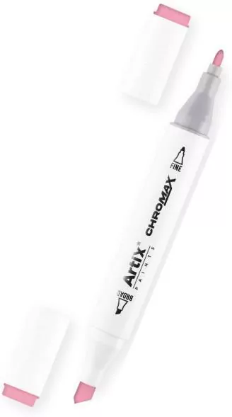 Marker Chromax z 2 końcówk. rose pink 8 - tantis.pl