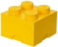 LEGO(R) pojemnik klocek czwórka żółty - tantis.pl