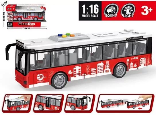 Autobus ze światłem i dźwiękiem