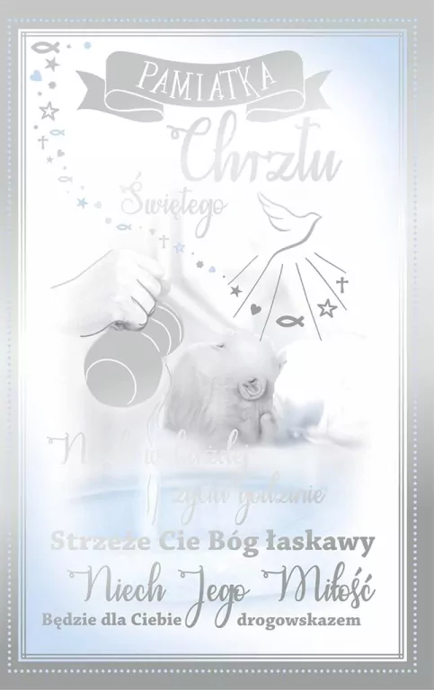 Kartka okolicznościowa: Chrzest - tantis.pl