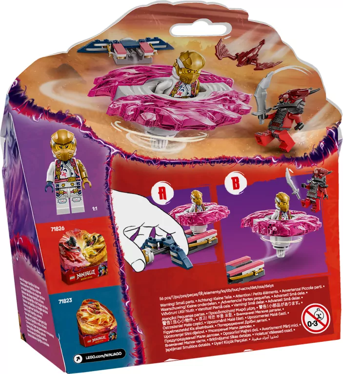 LEGO® Ninjago. Smoczy spinner Spinjitzu. 71824 - tantis.pl
