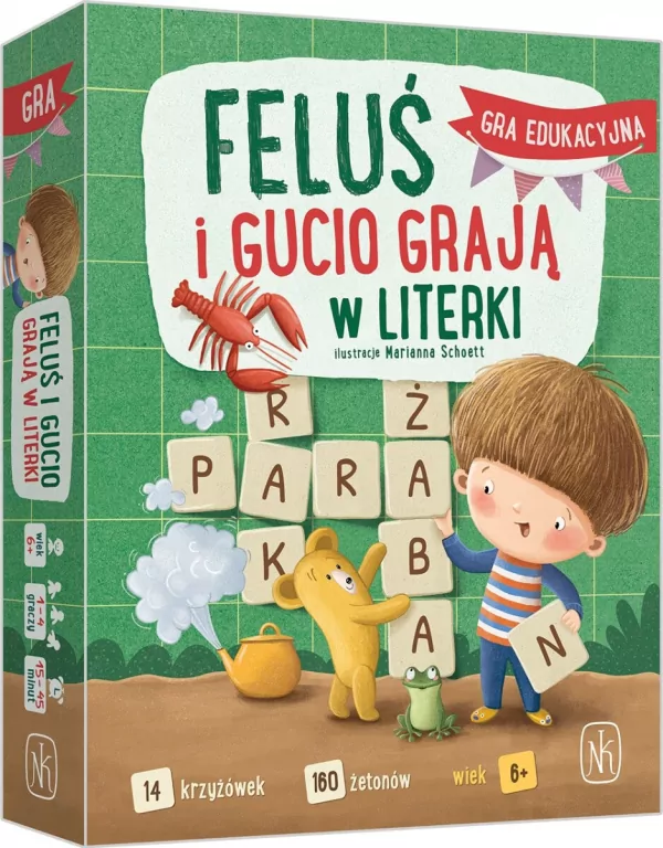 Feluś i Gucio grają w literki - tantis.pl