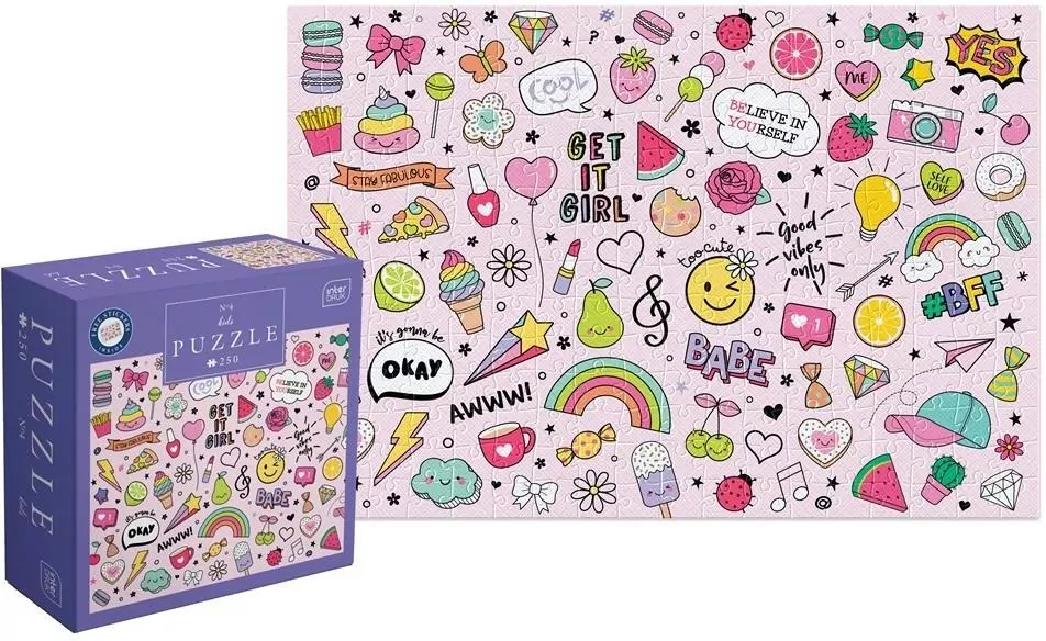 Puzzle 250 Kids 4 Icons - tantis.pl