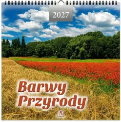 Kalendarz 2027 wieloplanszowy 33x33cm Barwy...