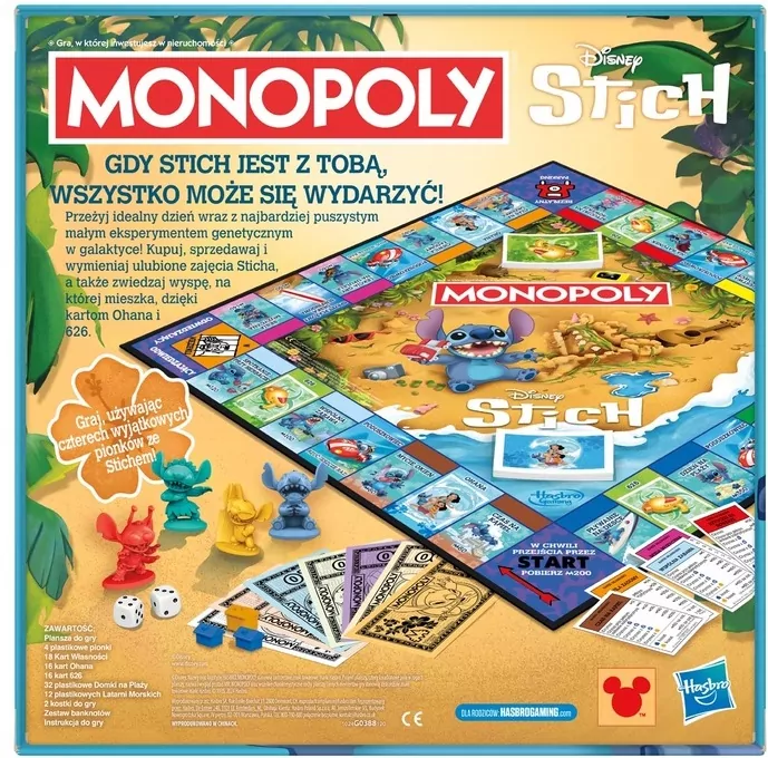 Monopoly: Stich (edycja polska) - tantis.pl