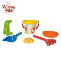 Komplet do piasku 6 elementów Kubuś Puchatek
