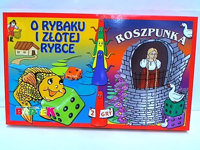 2 gry Złota rybka/Roszpunka 54209 - tantis.pl