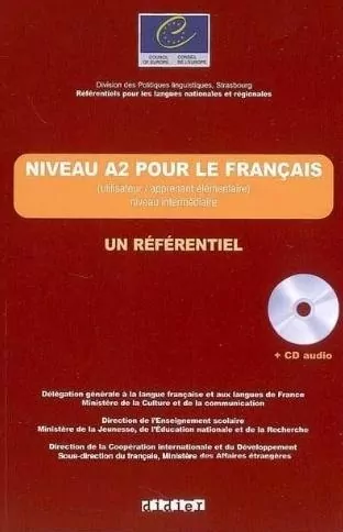 Niveau A2 pour le francais un referentiel + CD - tantis.pl