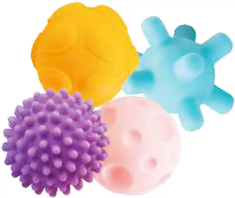 Piłeczki sensoryczne. Zabawka. Smily Play