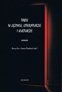 Tabu w języku, literaturze i kulturze - tantis.pl