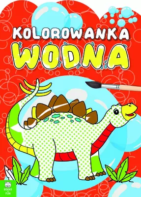 Kolorowanka wodna. Dinozaury