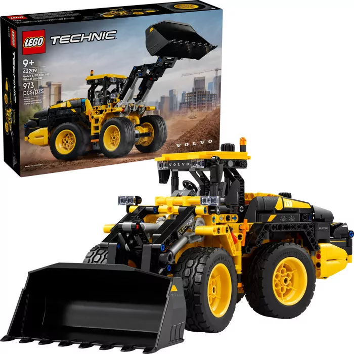LEGO® Technic. Ładowarka kołowa Volvo L120 Electric 42209 - tantis.pl