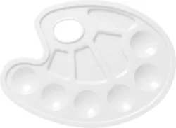 Paleta malarska plastikowa 17x23 cm