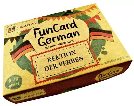 Fun Card German Rektion Der Verben CREATIVO - tantis.pl