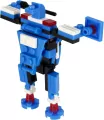 Klocki konstrukcyjne Alleblox RobotUnion 62el niebieski - tantis.pl