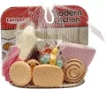 Zestaw kuchenny różowy w siatce Mega Creative 511357 - tantis.pl