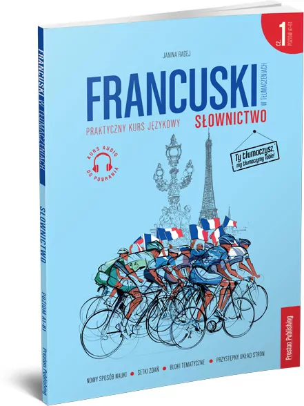 Francuski w tłumaczeniach. Słownictwo 1 Poziom A1-A2 - tantis.pl