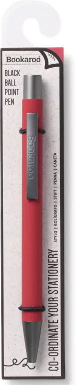 Bookaroo. Długopis czerwony - tantis.pl