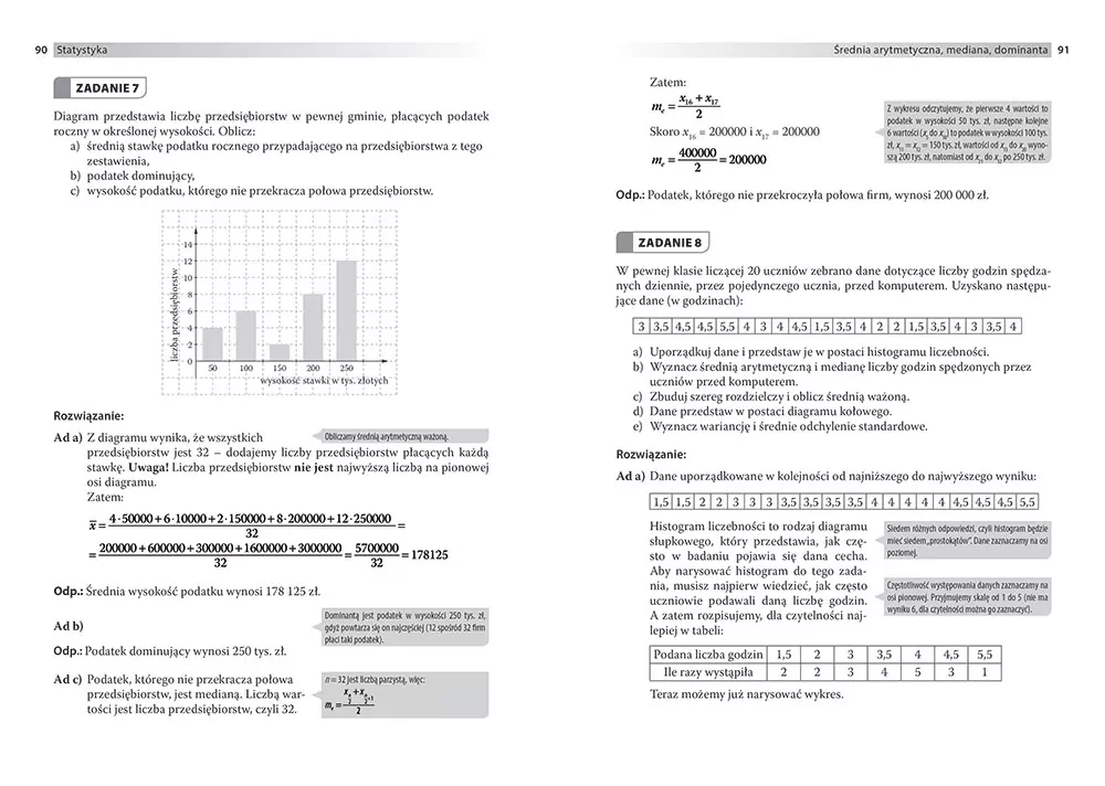 Matematyka. Korepetycje 3. Liceum i technikum - tantis.pl