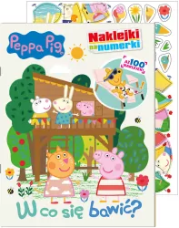 Peppa Pig. W co się bawić? Naklejki na numerki cz. 4