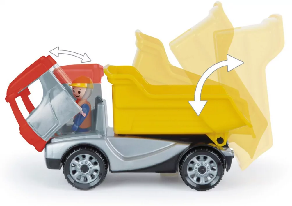 Zestaw pojazdów budowlanych z akcesoriami - tantis.pl