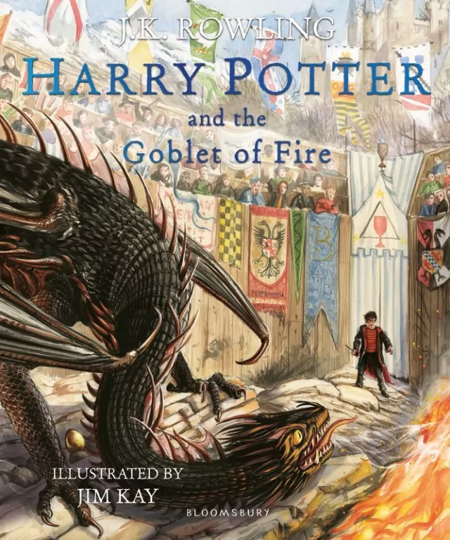 Harry Potter and the Goblet of Fire - Illustrated Edition (PB) wer. angielska - tantis.pl