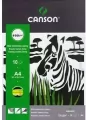 Blok techniczny Canson czarny A4 160g 10ark (zebra) (400075233) - tantis.pl