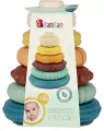 Piramidka edukacyjna pastel BAM BAM - tantis.pl