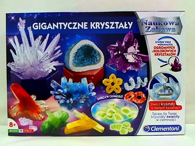 Gigantyczne kryształy. Naukowa Zabawa. 50106 - tantis.pl