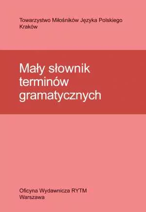Mały słownik terminów gramatycznych - tantis.pl