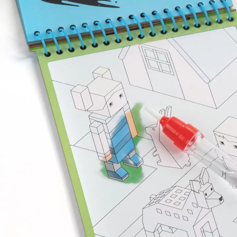 Kolorowanka magiczna wodna Games KIDEA - tantis.pl