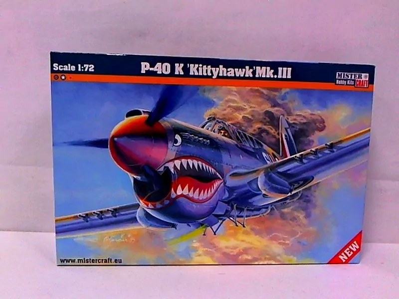 Model samolotu do sklejania P-40 K Kittyhawk Mk.III 1:72 - tantis.pl