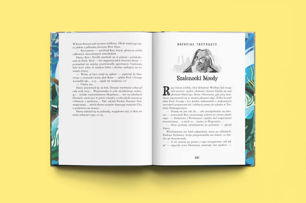 Harry Potter i Czara Ognia (barwione brzegi) - tantis.pl