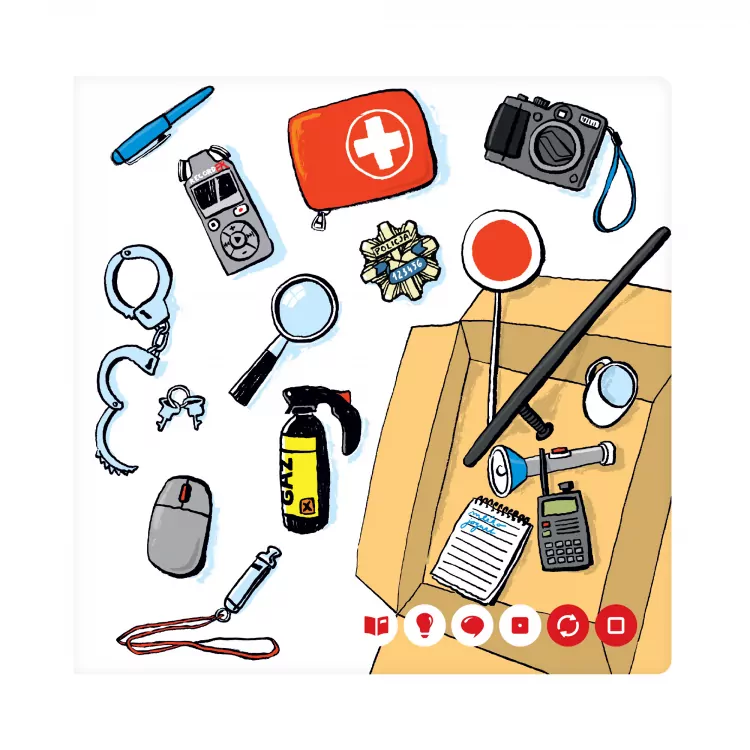 Policjanci. Zawody. Czytaj z Albikiem - tantis.pl