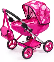 Wózek głęboki dla lalki Cosy z zestawem akcesoriów