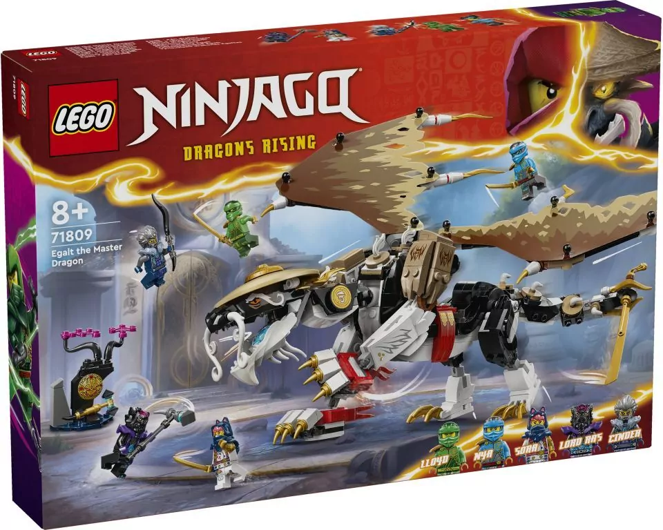 LEGO® NINJAGO®. Smoczy mistrz Egalt 71809 - tantis.pl