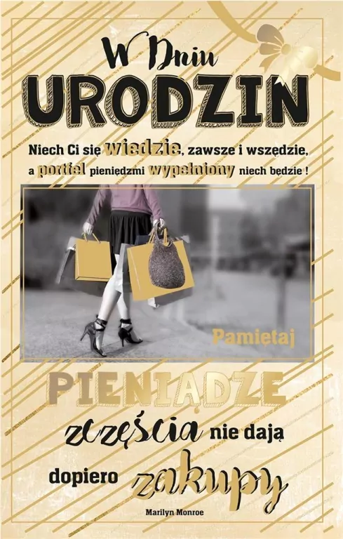 Kartka okolicznościowa. Urodziny. U26 - tantis.pl