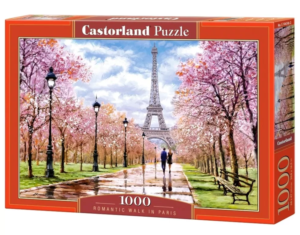 Puzzle 1000. Romatic Walk in Paris - tantis.pl