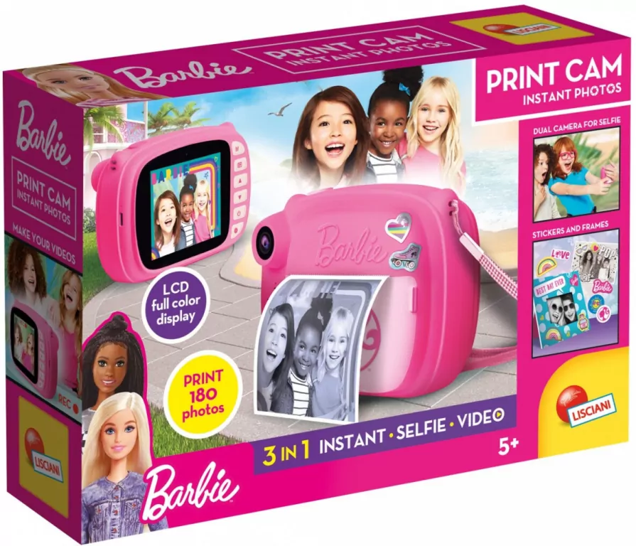 Barbie. Print Cam Instant Photos - tantis.pl