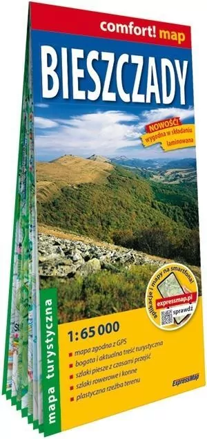Comfort! map Bieszczady 1:65 000 - tantis.pl