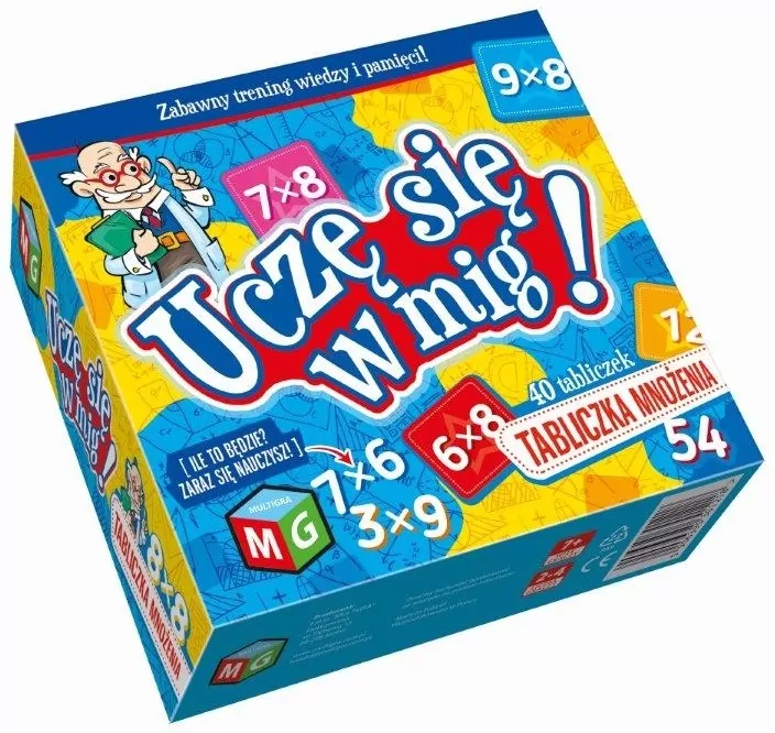 Tabliczka mnożenia. Uczę się w mig - tantis.pl