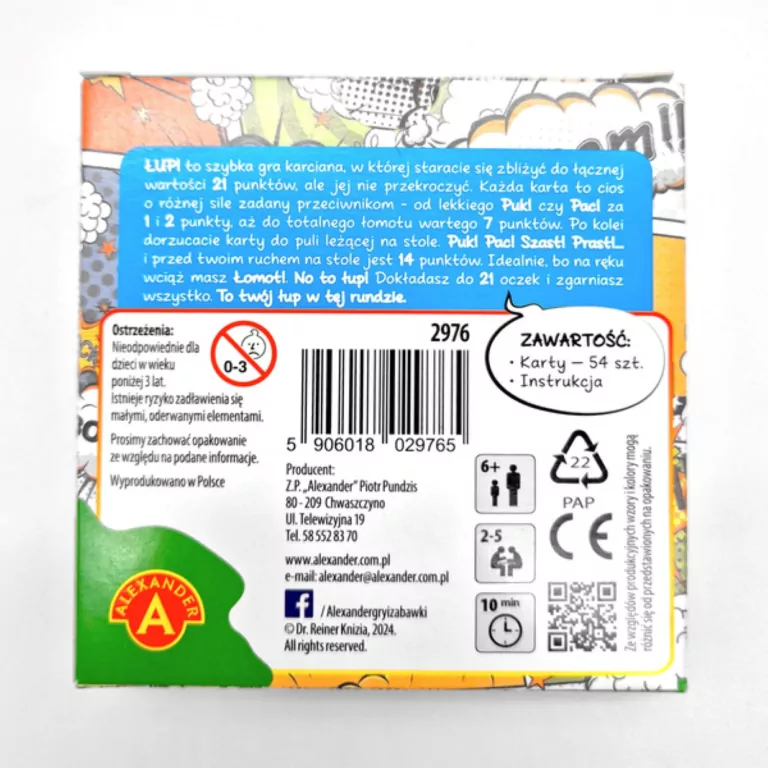 ŁUP! ALEX - tantis.pl