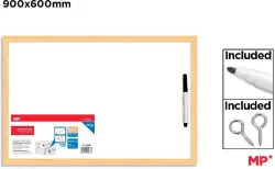 Tablica biała 60x90cm z markerem