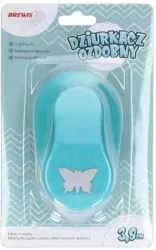 Dziurkacz ozdobny. Motyl 3,8cm, mix