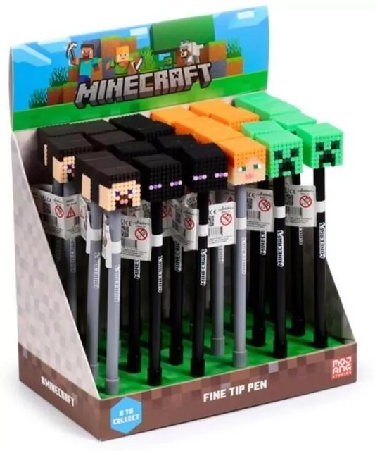 Długopis z silikonową nakładką Minecraft - tantis.pl