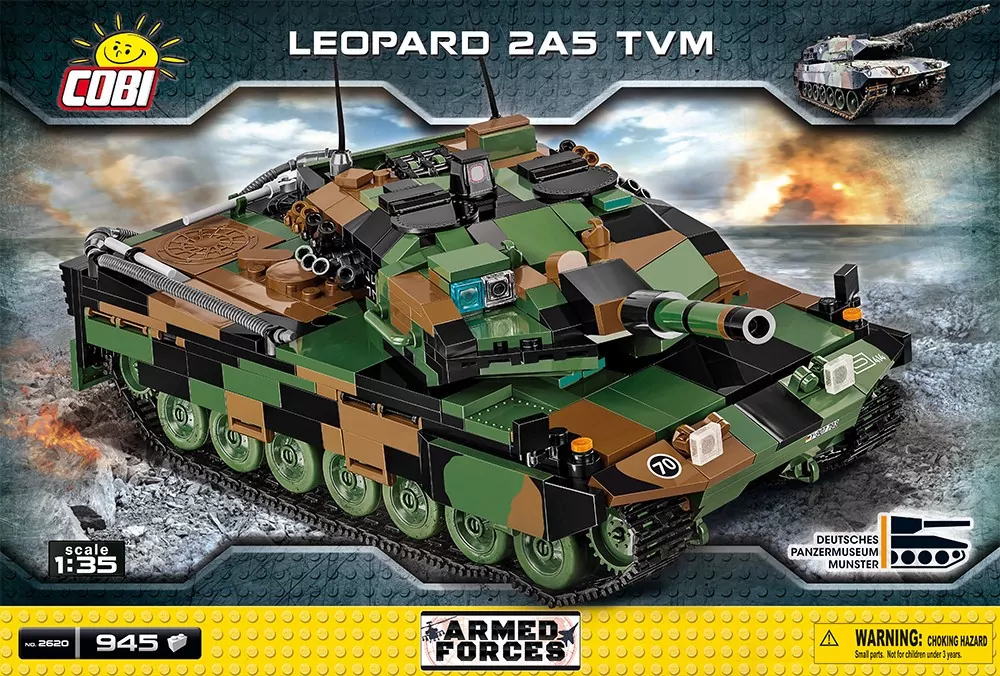 Czołg Leopard 2A5 TVM Armed Forces - tantis.pl