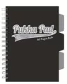 Kołozeszyt A5. Pukka Pad. Project Book. Black & Grey - tantis.pl